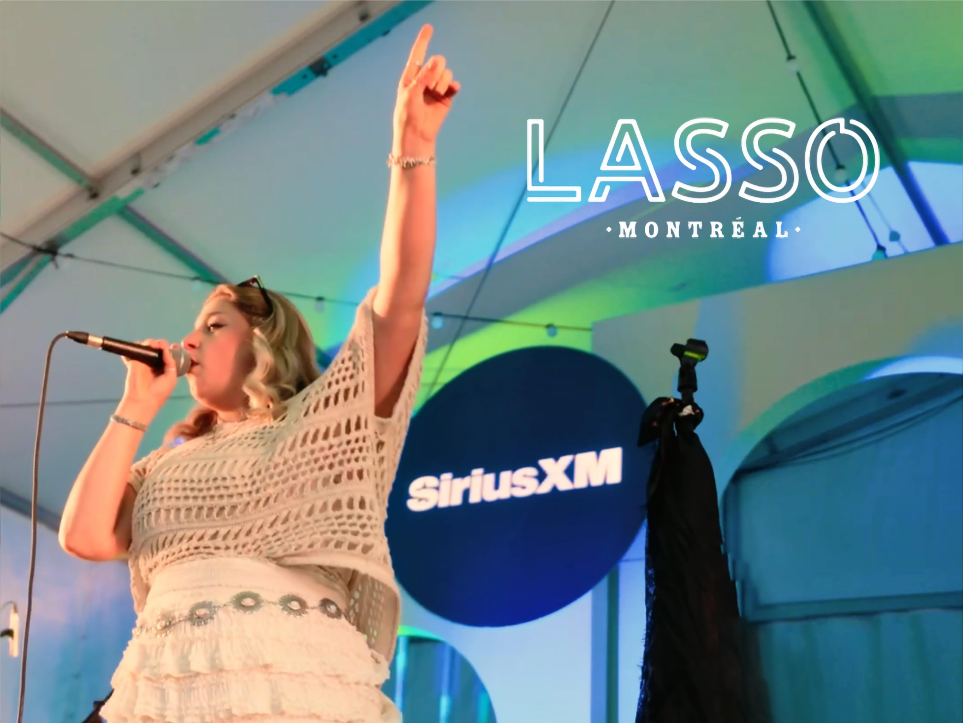 Lasso scène SiriusXM - 2026